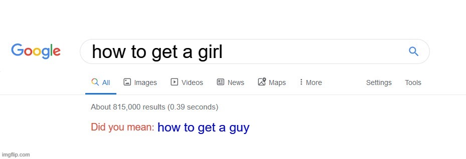 o-o | how to get a girl; how to get a guy | image tagged in did you mean | made w/ Imgflip meme maker