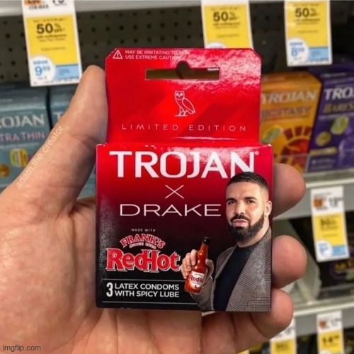 WE ALWAYS USE THIS OMGGHG :HEARTEYES: | image tagged in trojan drake collab | made w/ Imgflip meme maker