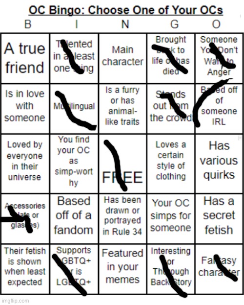 *giant female humanoid with multiple parts of a battleship that sank intensifies* | image tagged in jer-sama's oc bingo | made w/ Imgflip meme maker