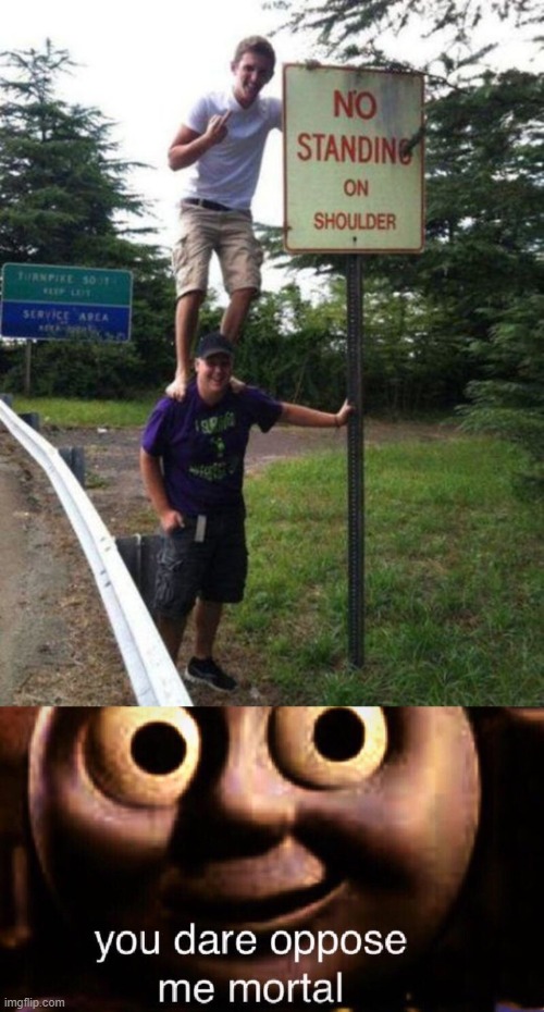 image tagged in you dare oppose me mortal | made w/ Imgflip meme maker