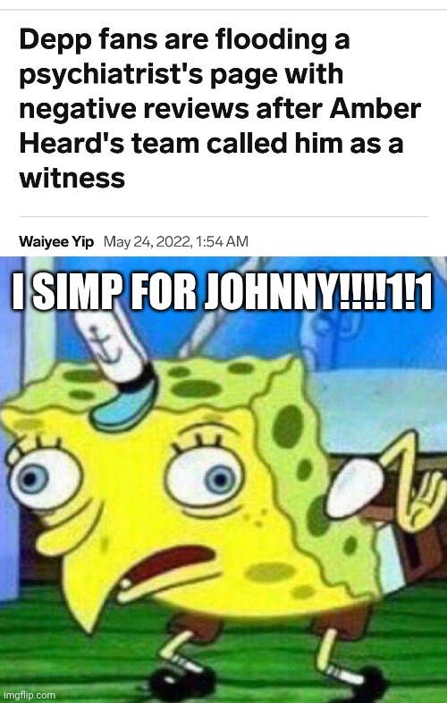 Still can't figure out why so many teenage boys are simping for him | I SIMP FOR JOHNNY!!!!1!1 | image tagged in triggerpaul | made w/ Imgflip meme maker