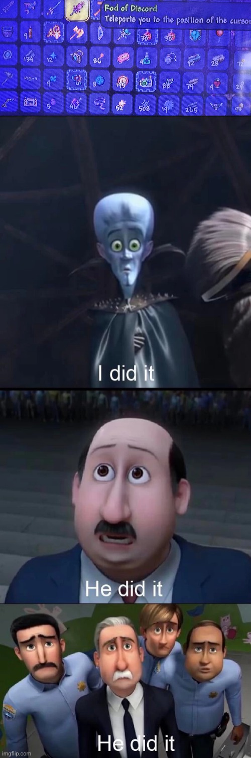 Finally, after 315 hours of playing, I've finally got it | image tagged in megamind i did it | made w/ Imgflip meme maker