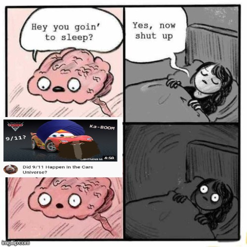 bruh | image tagged in hey you going to sleep | made w/ Imgflip meme maker