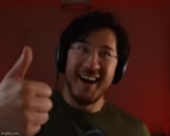 Markiplier thumbs up | image tagged in markiplier thumbs up | made w/ Imgflip meme maker