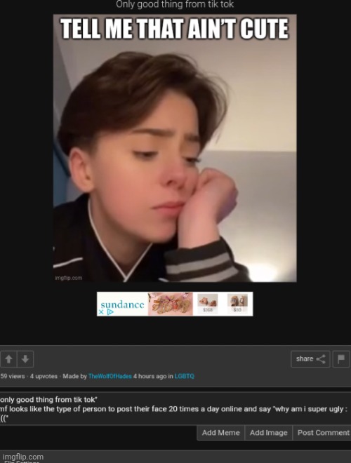 my guy looks ugly asf (link lmfaoaooa) | made w/ Imgflip meme maker