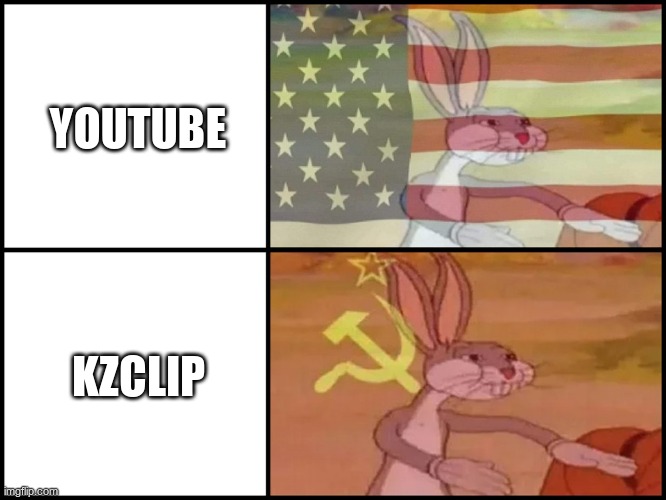 Capitalist and communist | YOUTUBE; KZCLIP | image tagged in capitalist and communist,youtube | made w/ Imgflip meme maker