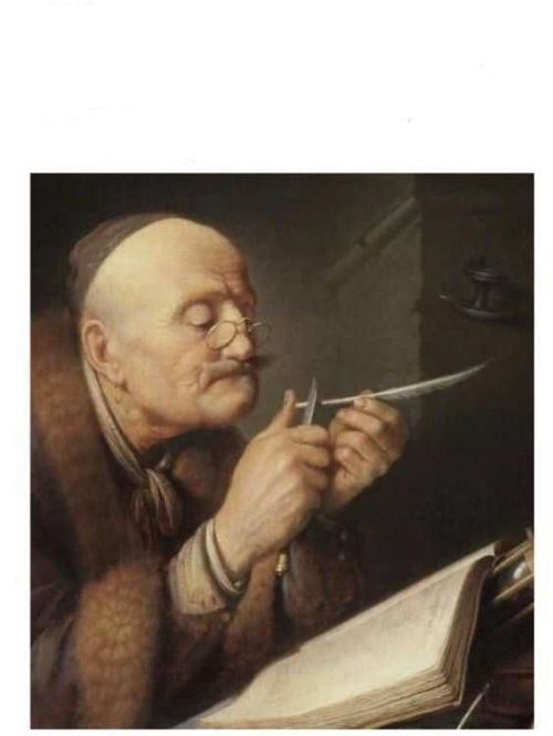 High Quality Sharpening My Quill Blank Meme Template