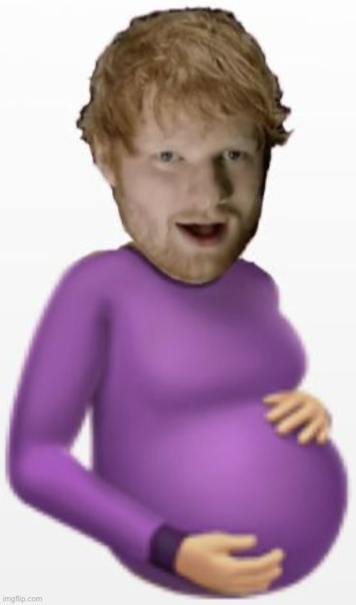 Cursed ed | image tagged in prgnont ed sharon | made w/ Imgflip meme maker