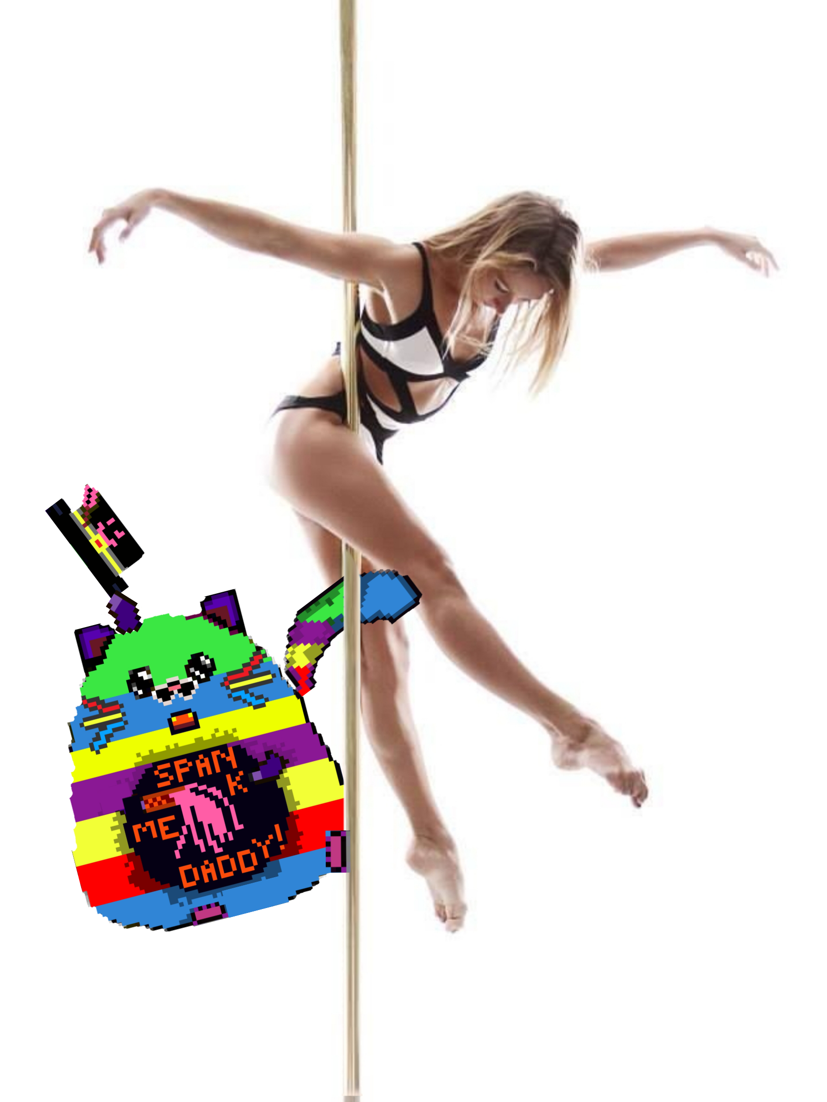 Exotickitty trys exotic dancing Blank Meme Template