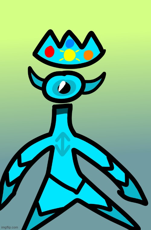 mew (my eye when) my true form is built like a starfish | made w/ Imgflip meme maker