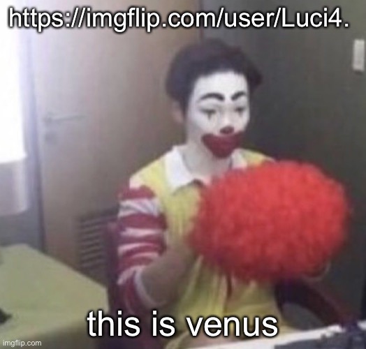 surprised she didn’t last a week | https://imgflip.com/user/Luci4. this is venus | image tagged in me asf | made w/ Imgflip meme maker