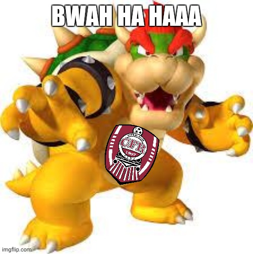 Bowser | BWAH HA HAAA | image tagged in bowser | made w/ Imgflip meme maker