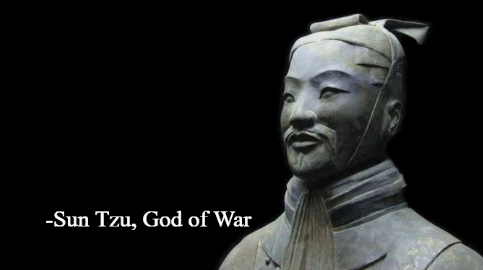 Sun Tzu, God of War Blank Meme Template