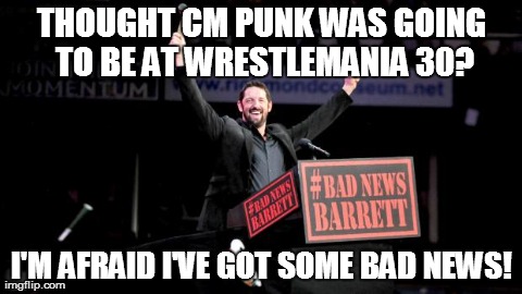 Bad News Barrett - Imgflip