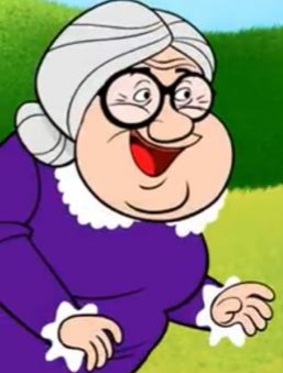 High Quality Happy old Lady Blank Meme Template