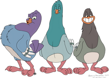 High Quality Goodfeathers from Animaniacs cartoon Blank Meme Template