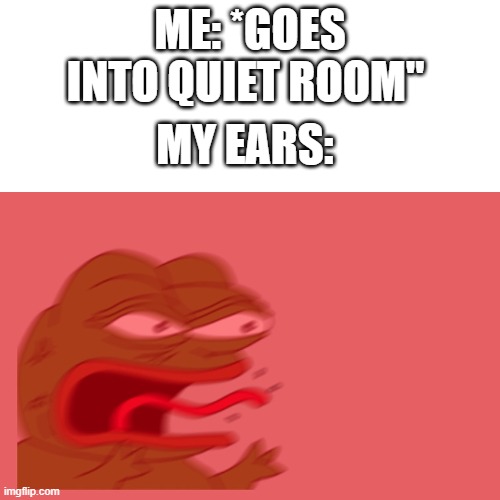 ngl tho | ME: *GOES INTO QUIET ROOM"; MY EARS: | image tagged in funny memes,relatable,memes | made w/ Imgflip meme maker