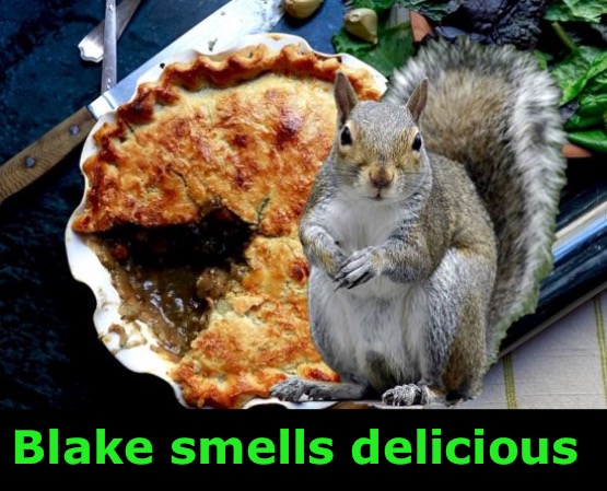 Blake smells delicious | made w/ Imgflip meme maker