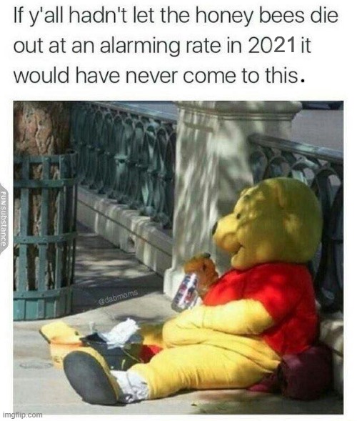 Hard times ! | 21 | image tagged in upset pooh | made w/ Imgflip meme maker