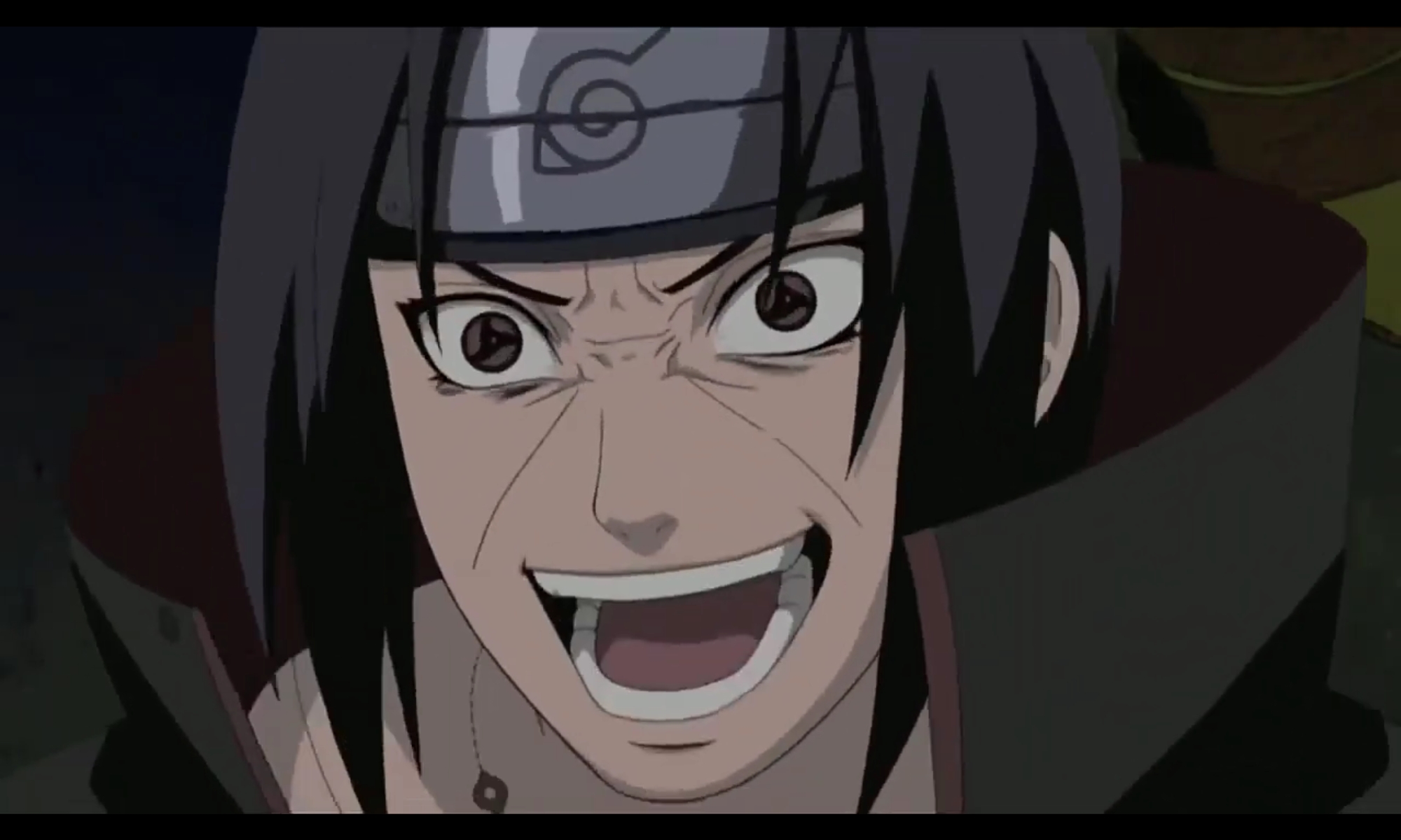 High Quality Crazy itachi Blank Meme Template