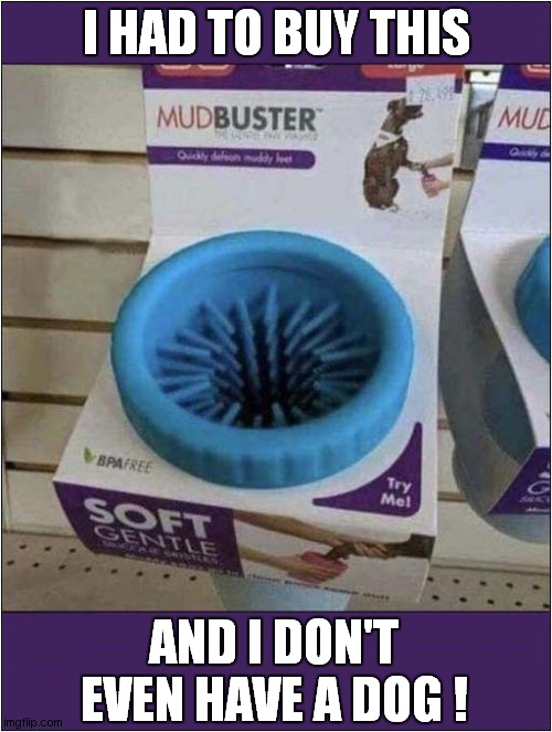 Use Your Imagination ! | I HAD TO BUY THIS; AND I DON'T EVEN HAVE A DOG ! | image tagged in pet accessory,imagination,tickles | made w/ Imgflip meme maker
