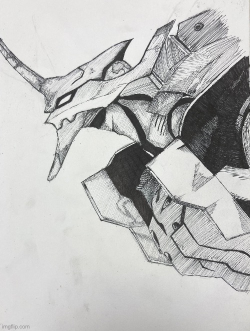 I spent the past two weeks on this ( traditional is a pain ;^; ) | made w/ Imgflip meme maker
