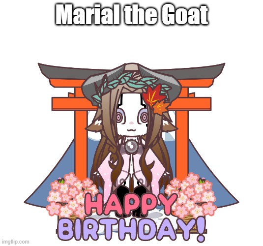She is a Fortune-teller | Marial the Goat | image tagged in fnaf oc,fnaf5,oc | made w/ Imgflip meme maker