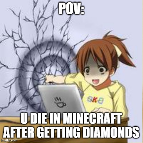 OH CMON | image tagged in diamonds,minecraft,lolz | made w/ Imgflip meme maker