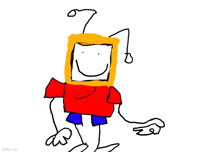 Malware(.-MX-.'s OC) drawn by me | made w/ Imgflip meme maker