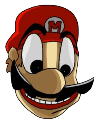 Mario Head Blank Meme Template