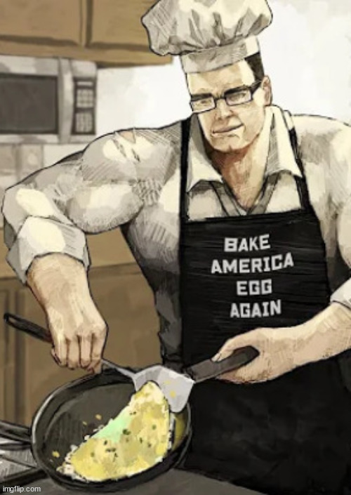 don't make war, make omeletts. | image tagged in senator armstrong | made w/ Imgflip meme maker