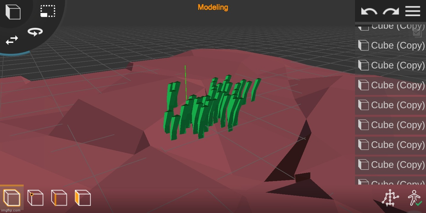 currentles in the progress of making grass | made w/ Imgflip meme maker