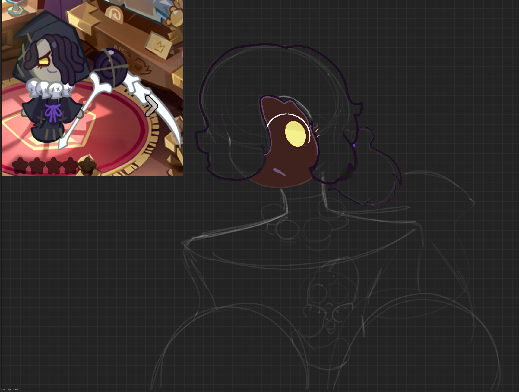 the worst part of drawing is hair, goodbye | made w/ Imgflip meme maker