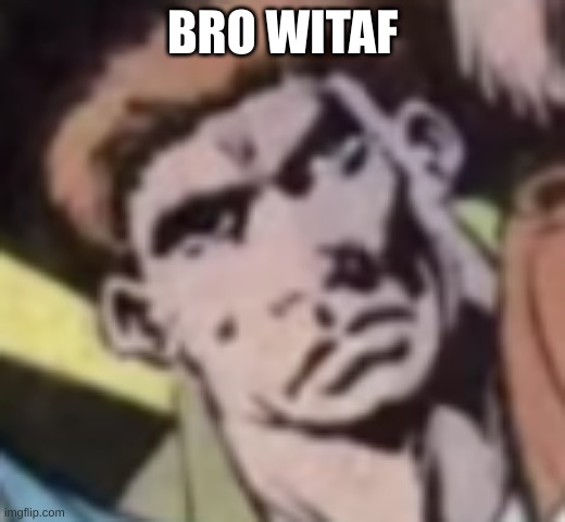 untitled image | BRO WITAF | image tagged in wtf | made w/ Imgflip meme maker