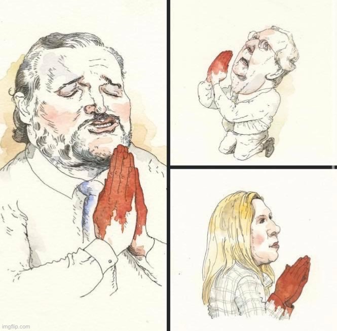 Republican thoughts & prayers | image tagged in republican thoughts prayers | made w/ Imgflip meme maker