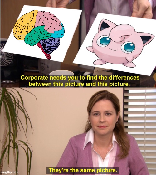 Good food | image tagged in memes,they're the same picture,pokemon,brains | made w/ Imgflip meme maker