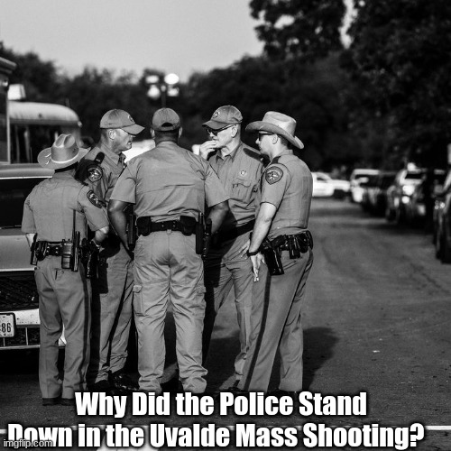 Why Did the Police Stand Down in the Uvalde Mass Shooting?  (Video)