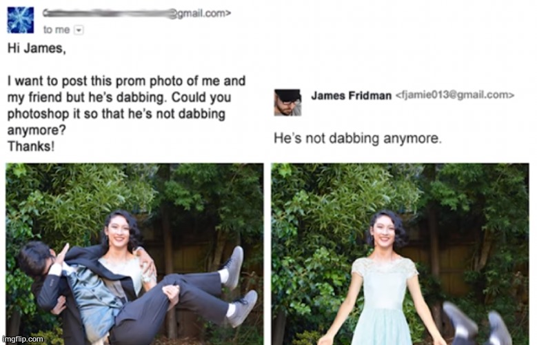 He's not dabbing anymore. | image tagged in hes not dabbing anymore | made w/ Imgflip meme maker