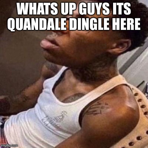 quandale dingle | WHATS UP GUYS ITS QUANDALE DINGLE HERE | image tagged in quandale dingle | made w/ Imgflip meme maker