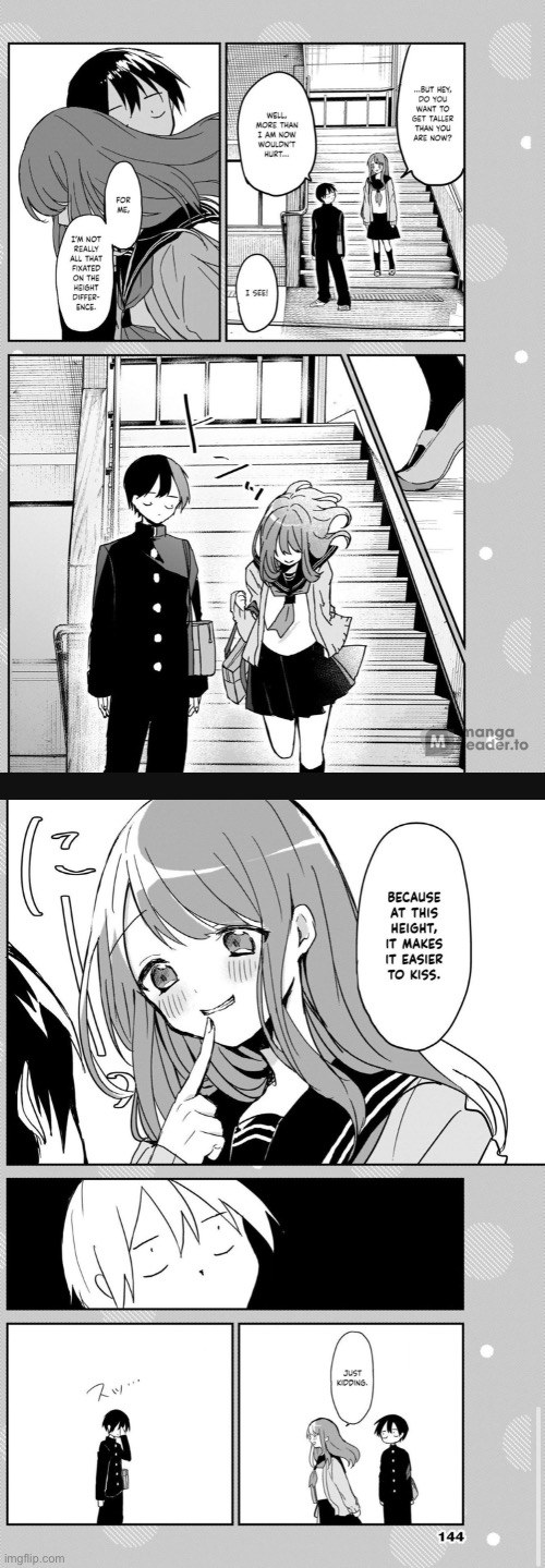 I love how wholesome this manga is | made w/ Imgflip meme maker