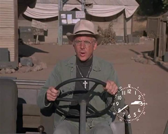 Father Mulcahy M*A*S*H* Blank Meme Template