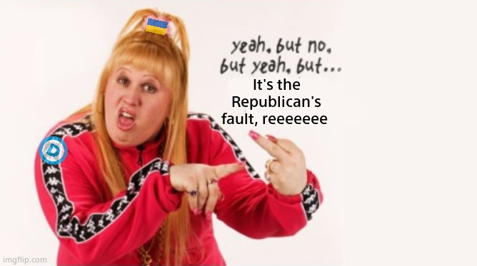 It's the Republican's fault, reeeeeee | made w/ Imgflip meme maker
