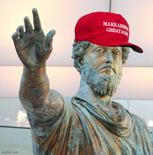 Marcus Aurelius Dumbass | image tagged in marcus aurelius dumbass | made w/ Imgflip meme maker