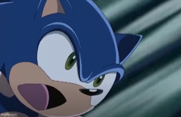 Uh...Jason Griffiths mouth is a little off | image tagged in sonic x,cursed image | made w/ Imgflip meme maker