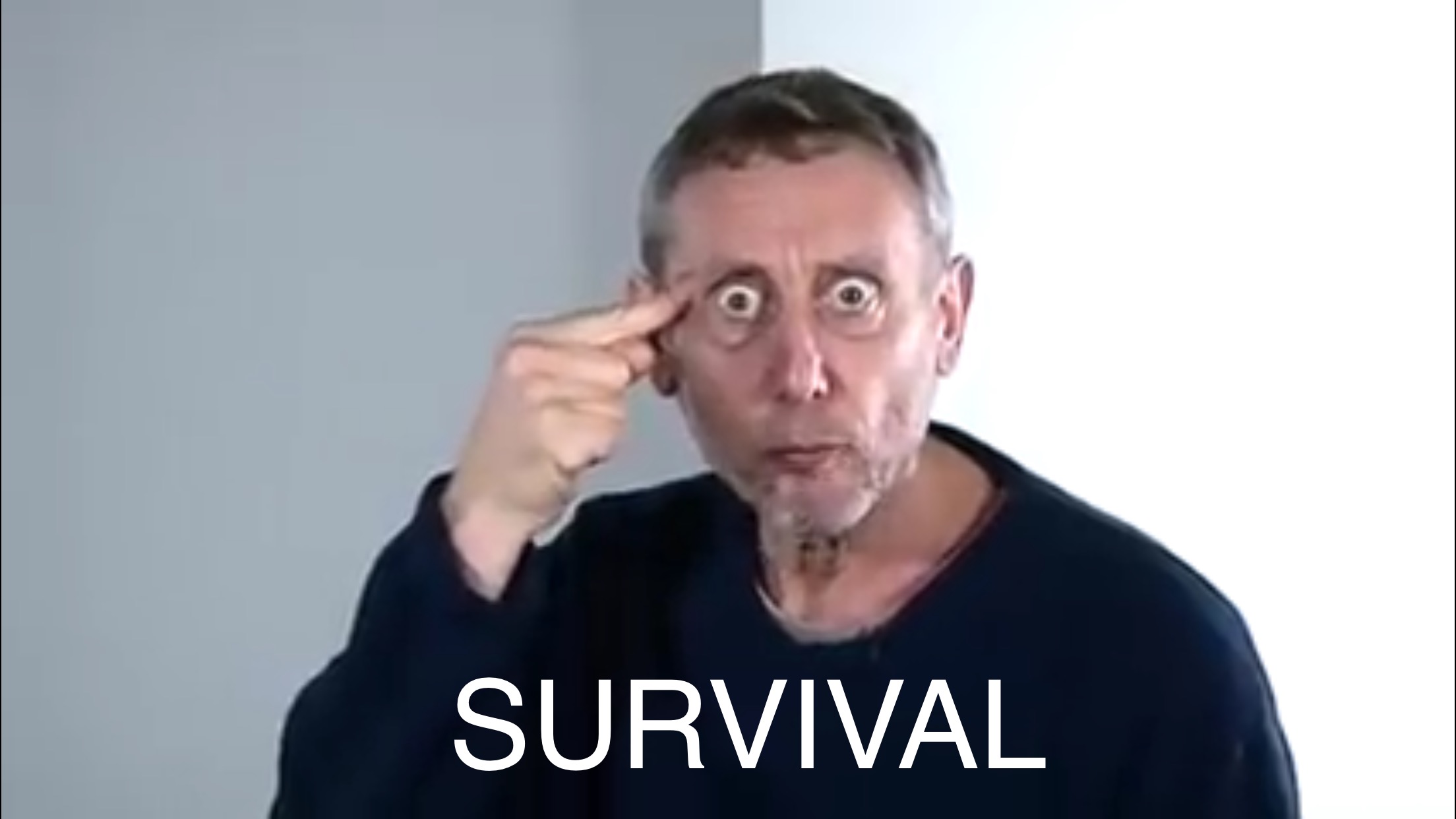 High Quality Survival. Blank Meme Template