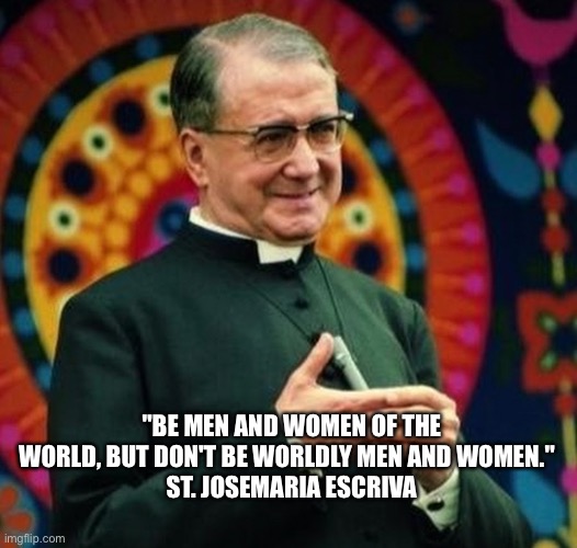 Saint Josemaria Escriva Blank Meme Template