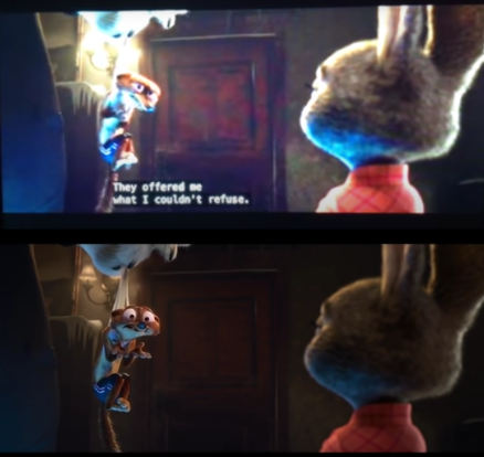 High Quality Zootopia weasel Blank Meme Template