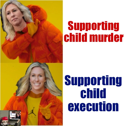High Quality Conservative Party supports child execution Blank Meme Template