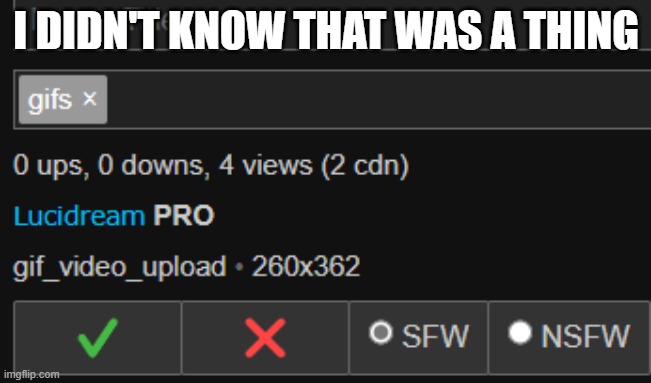 ._. | I DIDN'T KNOW THAT WAS A THING | made w/ Imgflip meme maker