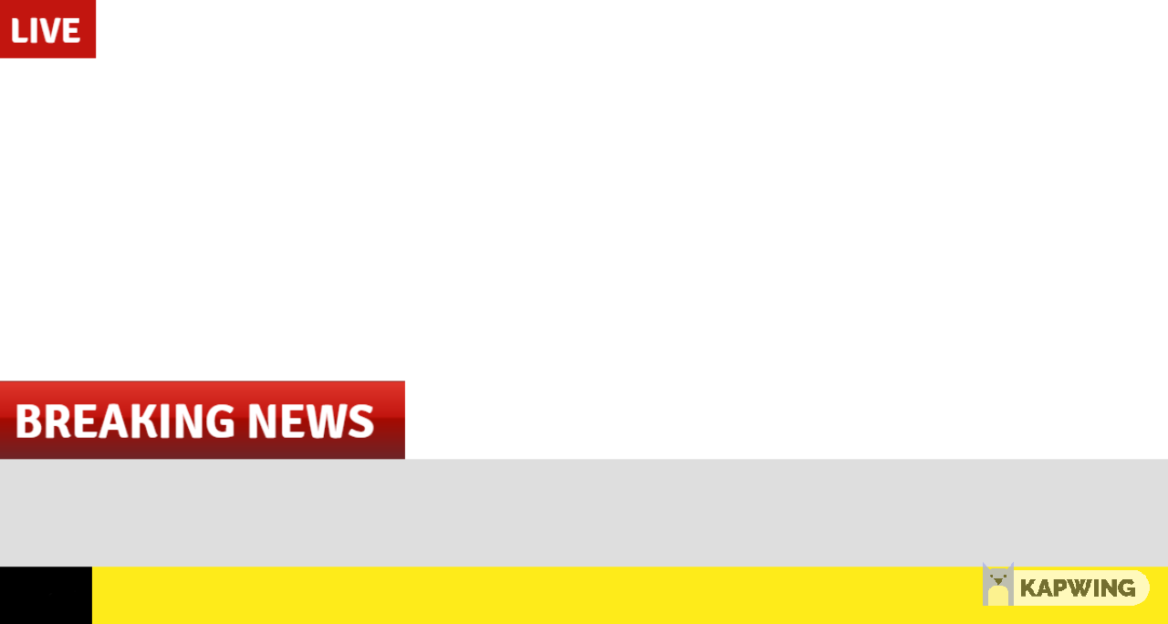 High Quality breaking news template Blank Meme Template